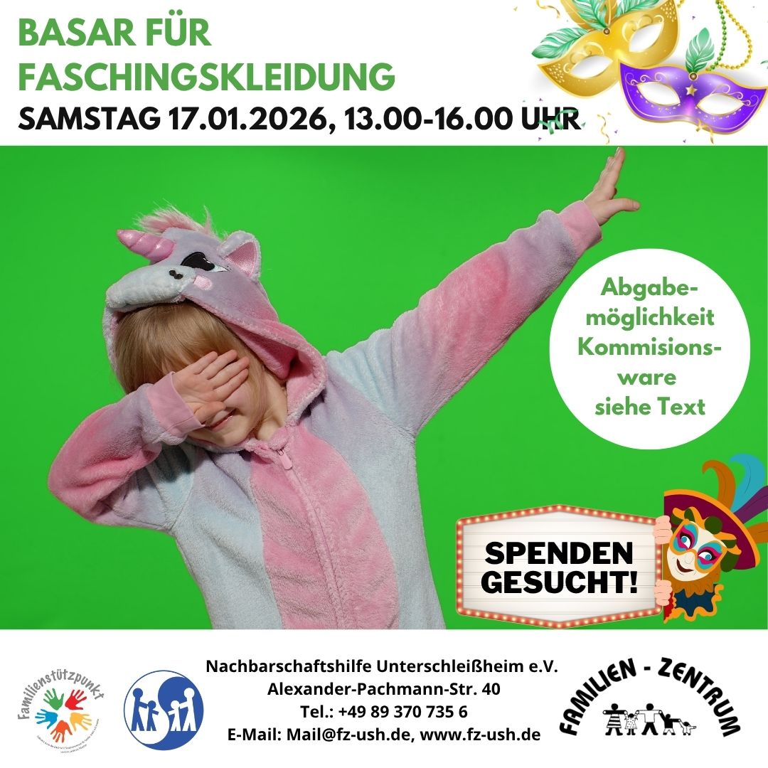 Faschingsbasar 17.01.2026