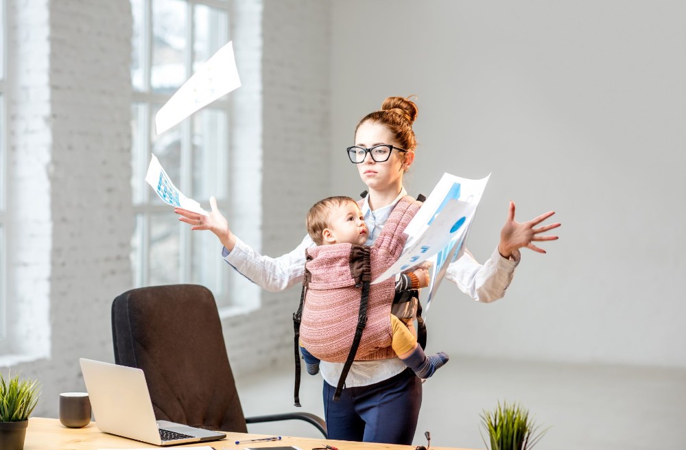 Kind und wieder arbeiten