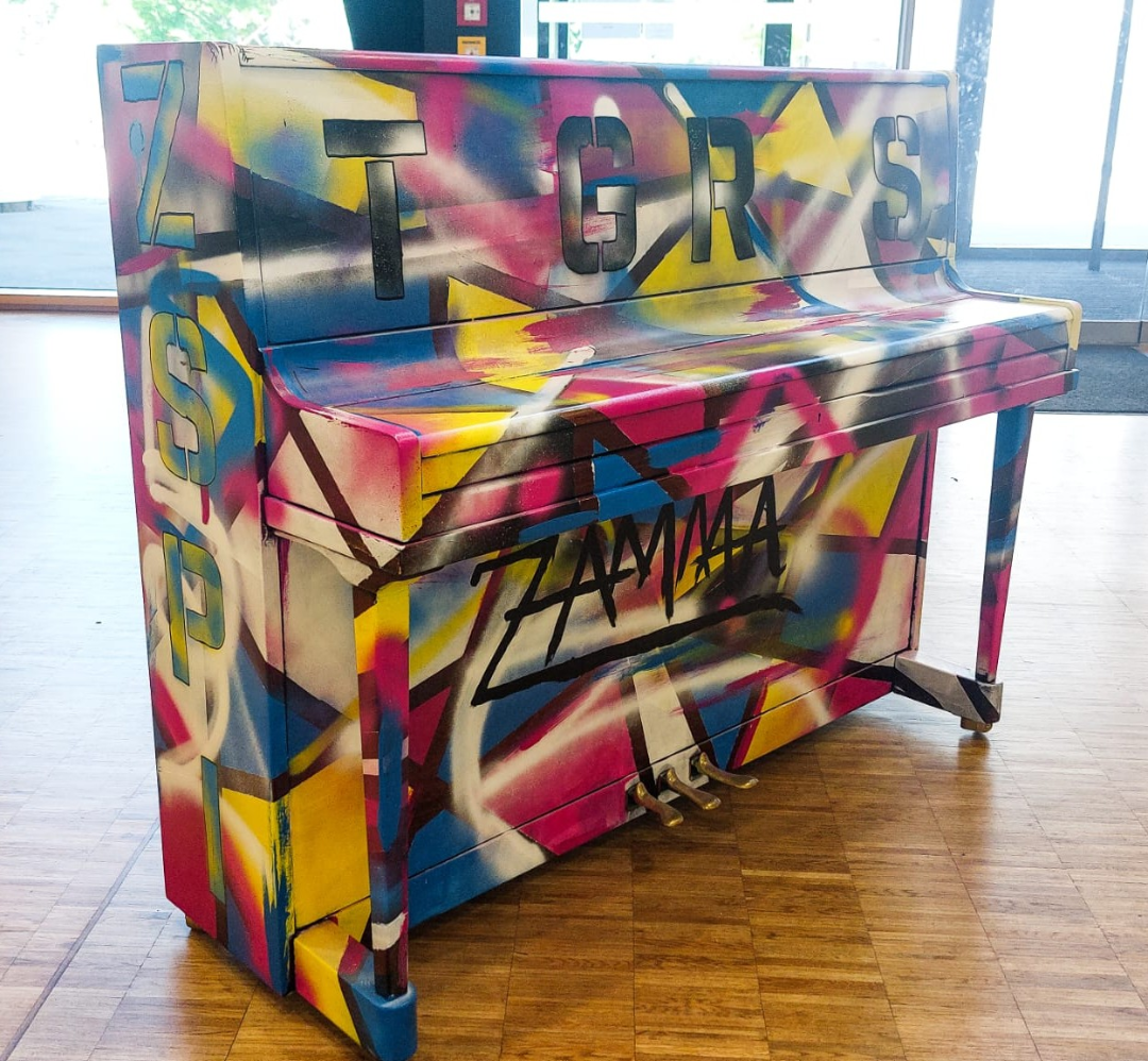 Streetpiano im Lohwald